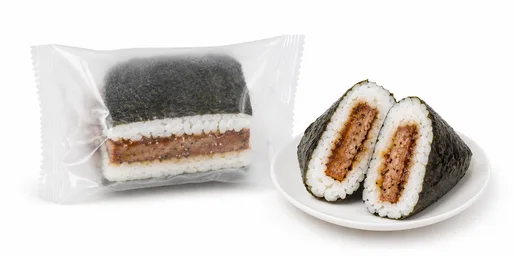Black Pepper Pork Onigiri