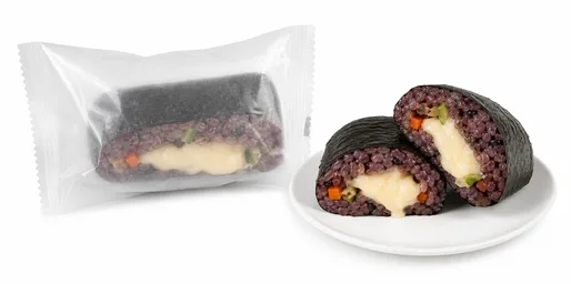 Bursting Cheese Purple Rice Roll