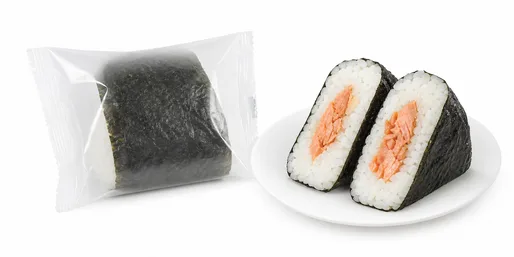 Salt-Grilled Salmon Onigiri