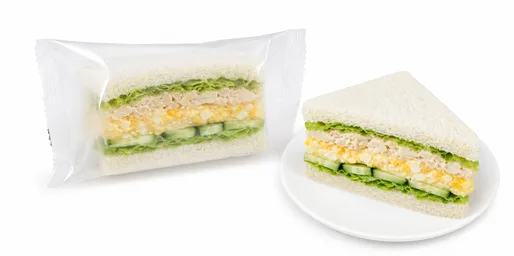 Savory Chicken & Egg Salad Sandwich