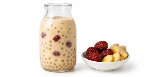Warming Ginger Red Date Sago Drink